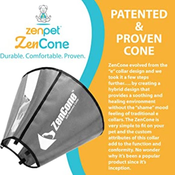 Zen Pet ZenCone Soft Recovery Collar - Picture 3 of 4